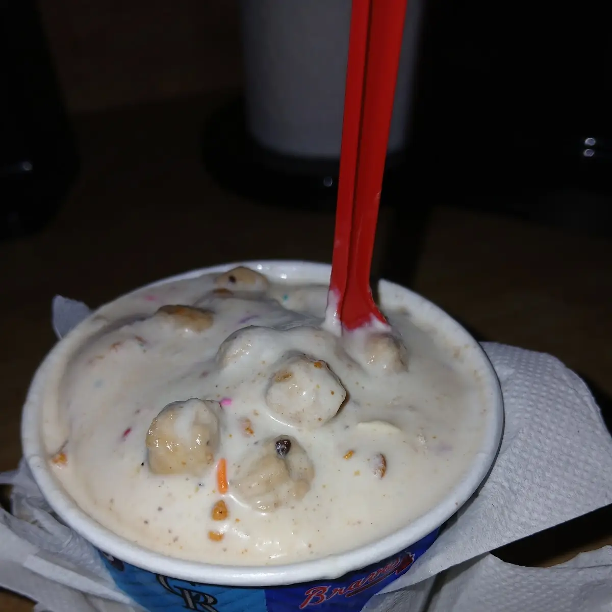 Peanut Butter Cookie Dough Blizzard