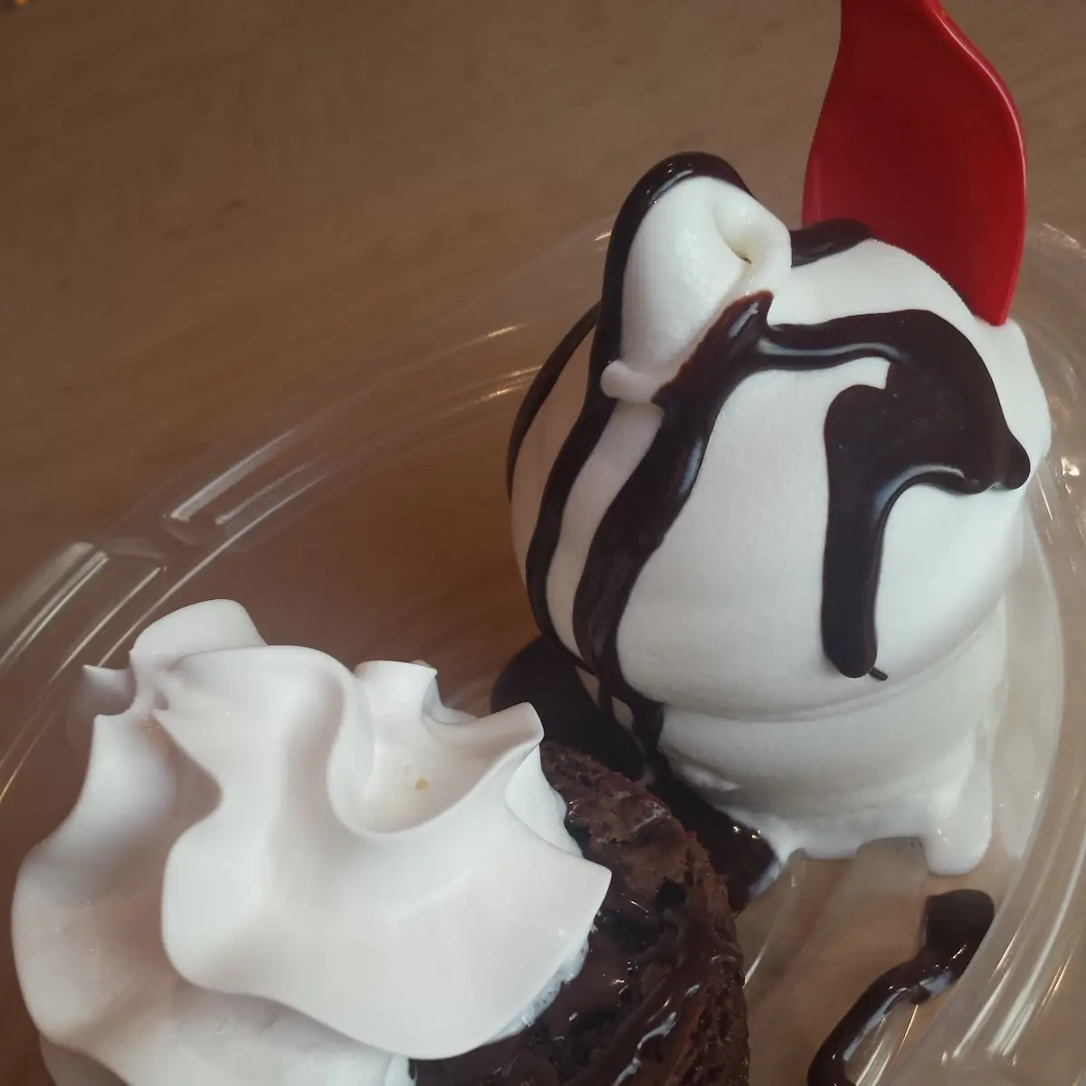 Triple Chocolate Brownie Sundae