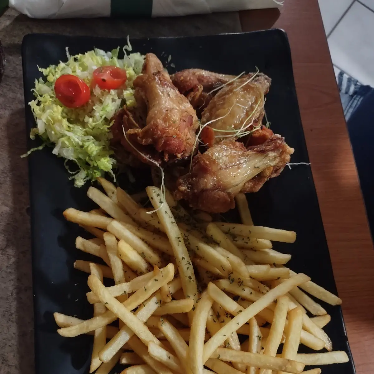 Alitas De Pollo Frito