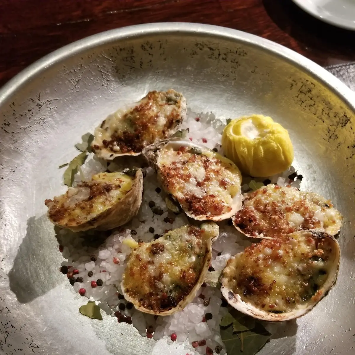 Oysters Rockefeller