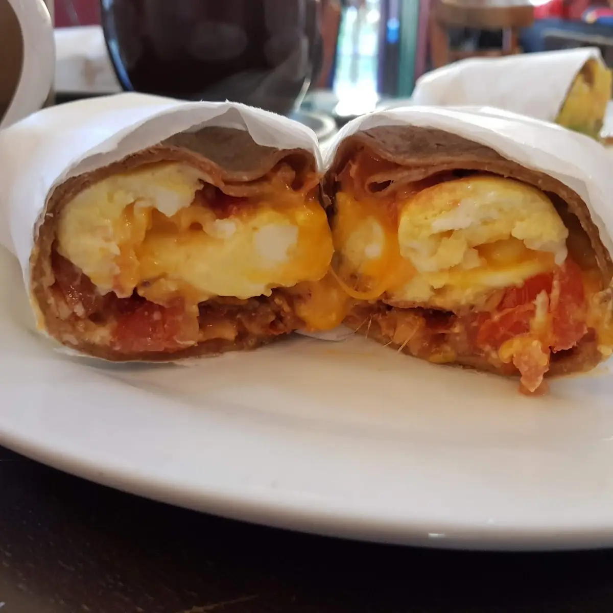 Spicy California Breakfast Burrito
