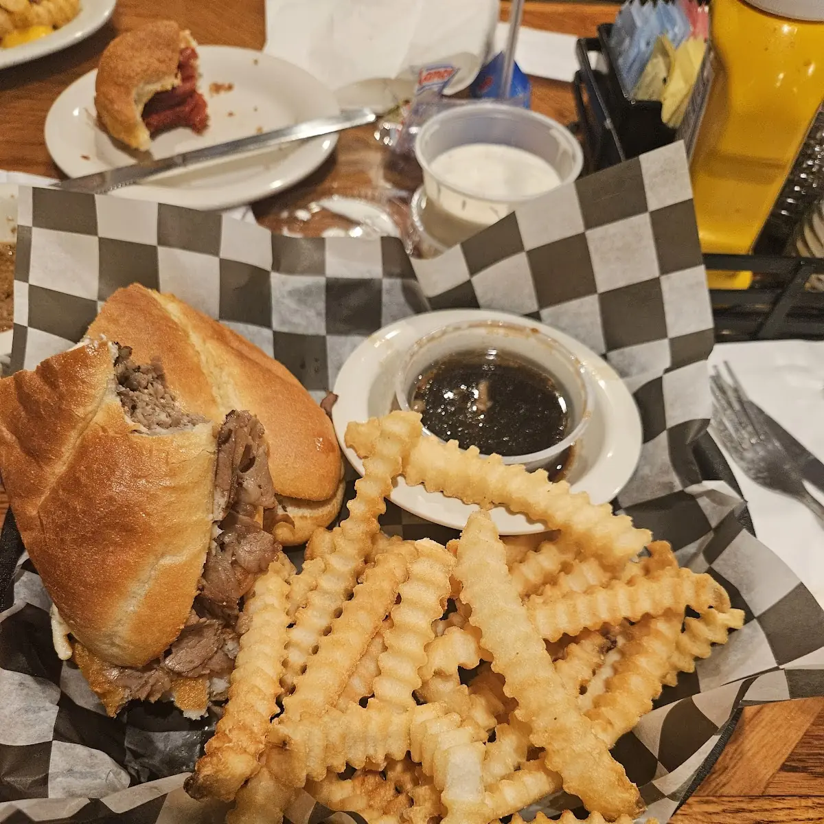 Shredded Prime Rib Dip