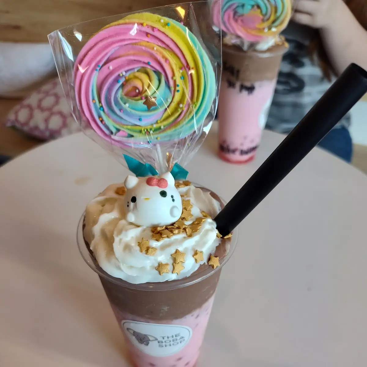 Strawberry Milk Chocolate Mousse Boba