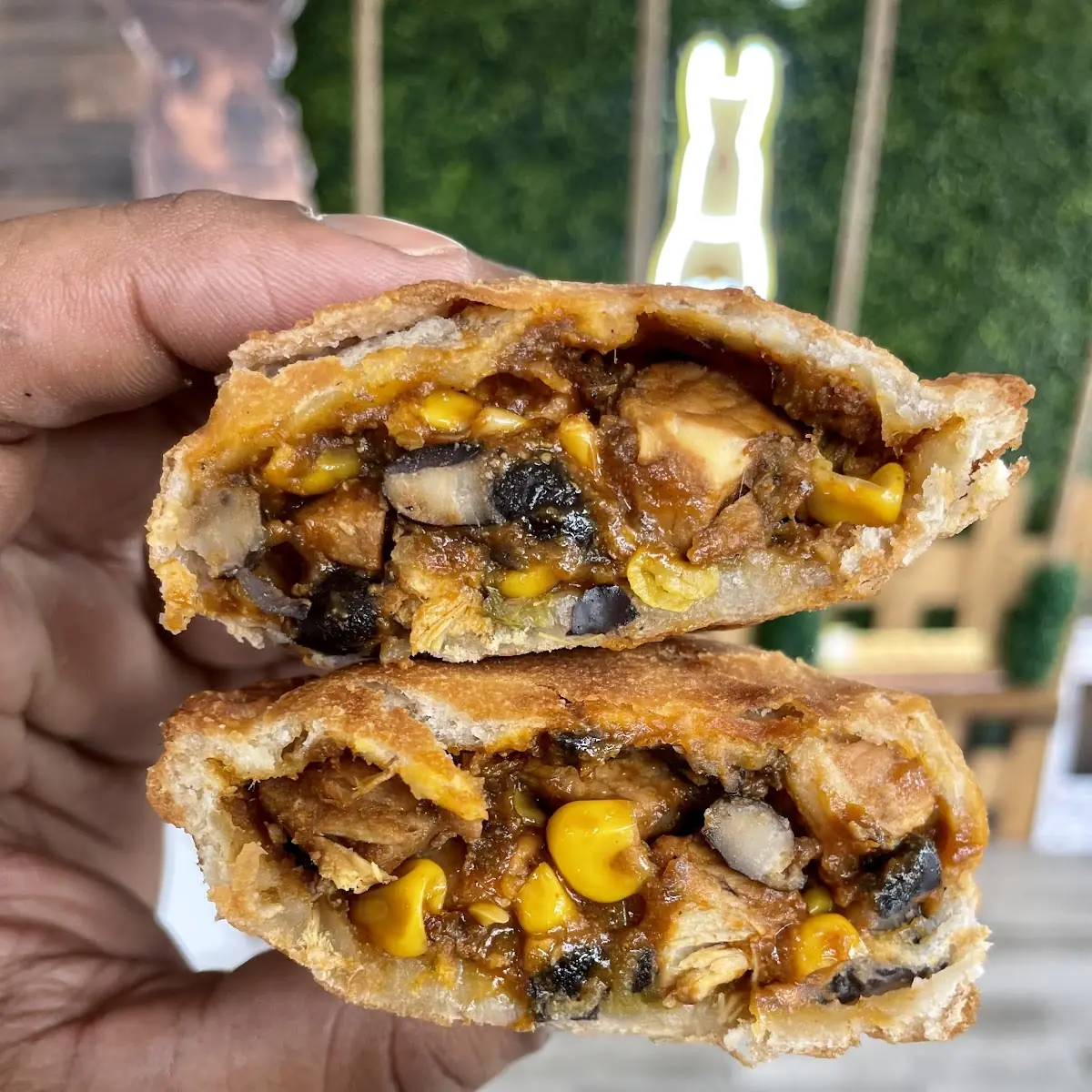 BBQ Pork Empanada