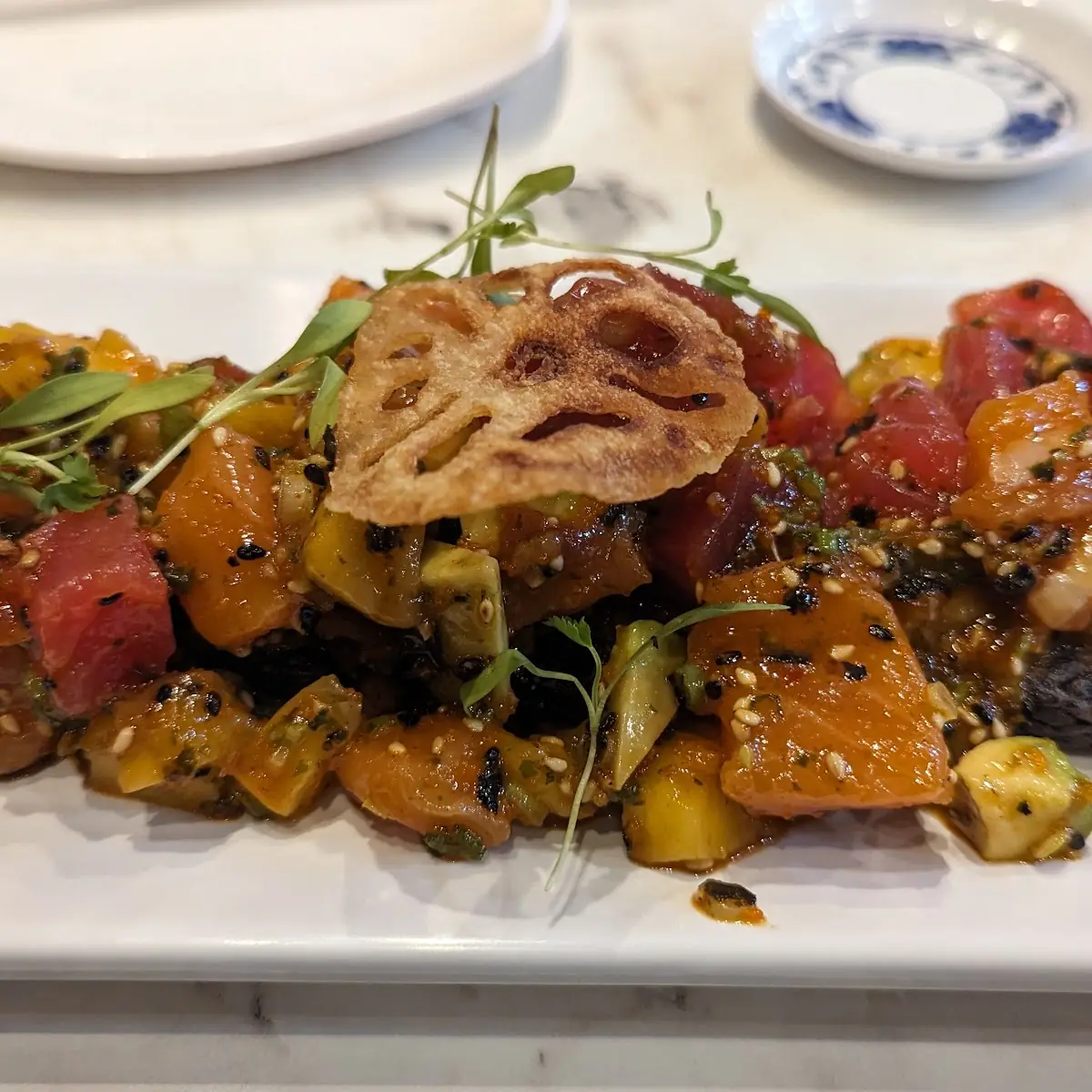 Spicy Seared Tuna Carpaccio