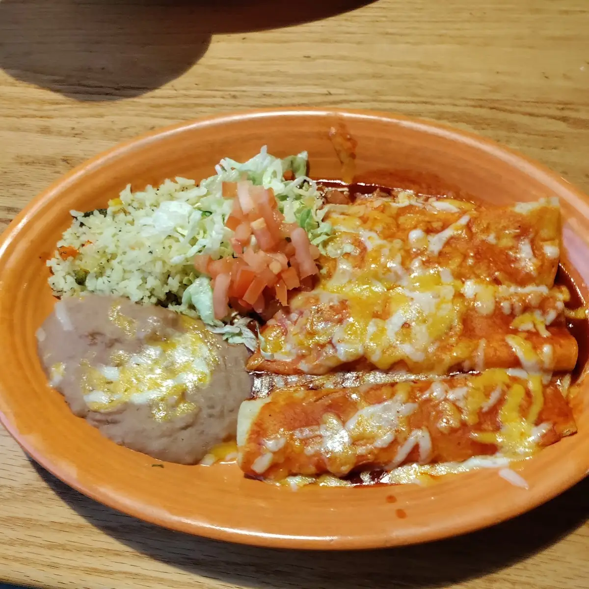 Chico Enchilada Plate