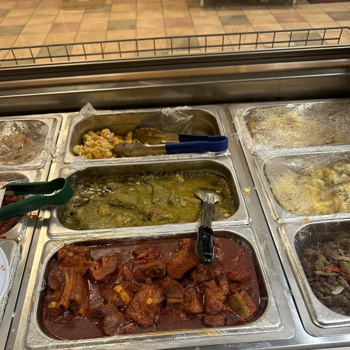 Costilla Puerco Salsa Roja Y Verde