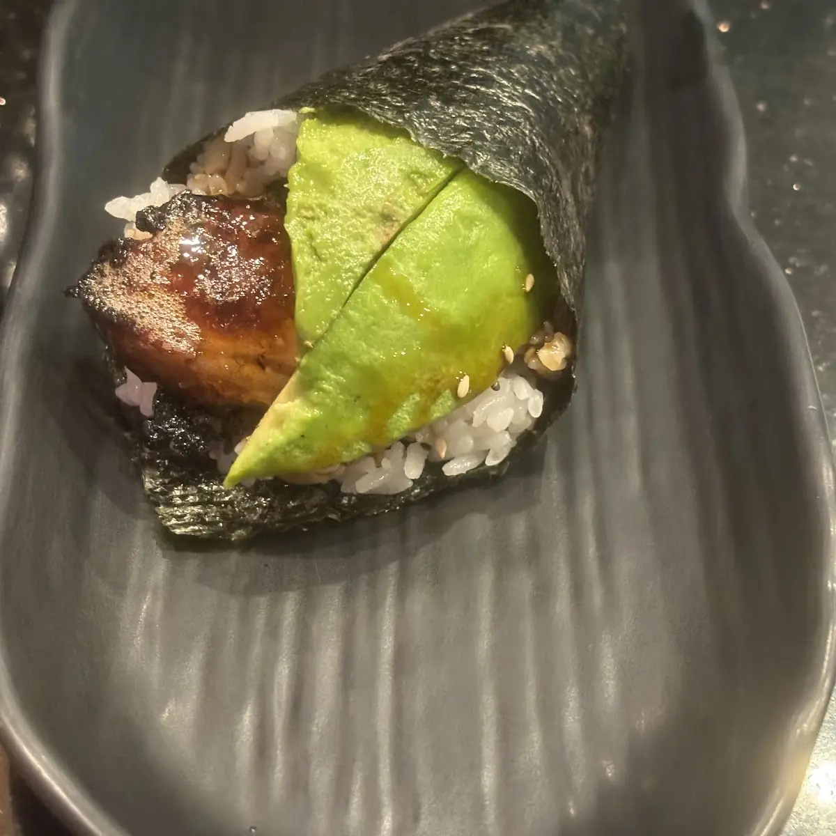 Miso Chilean Sea Bass Hand Roll