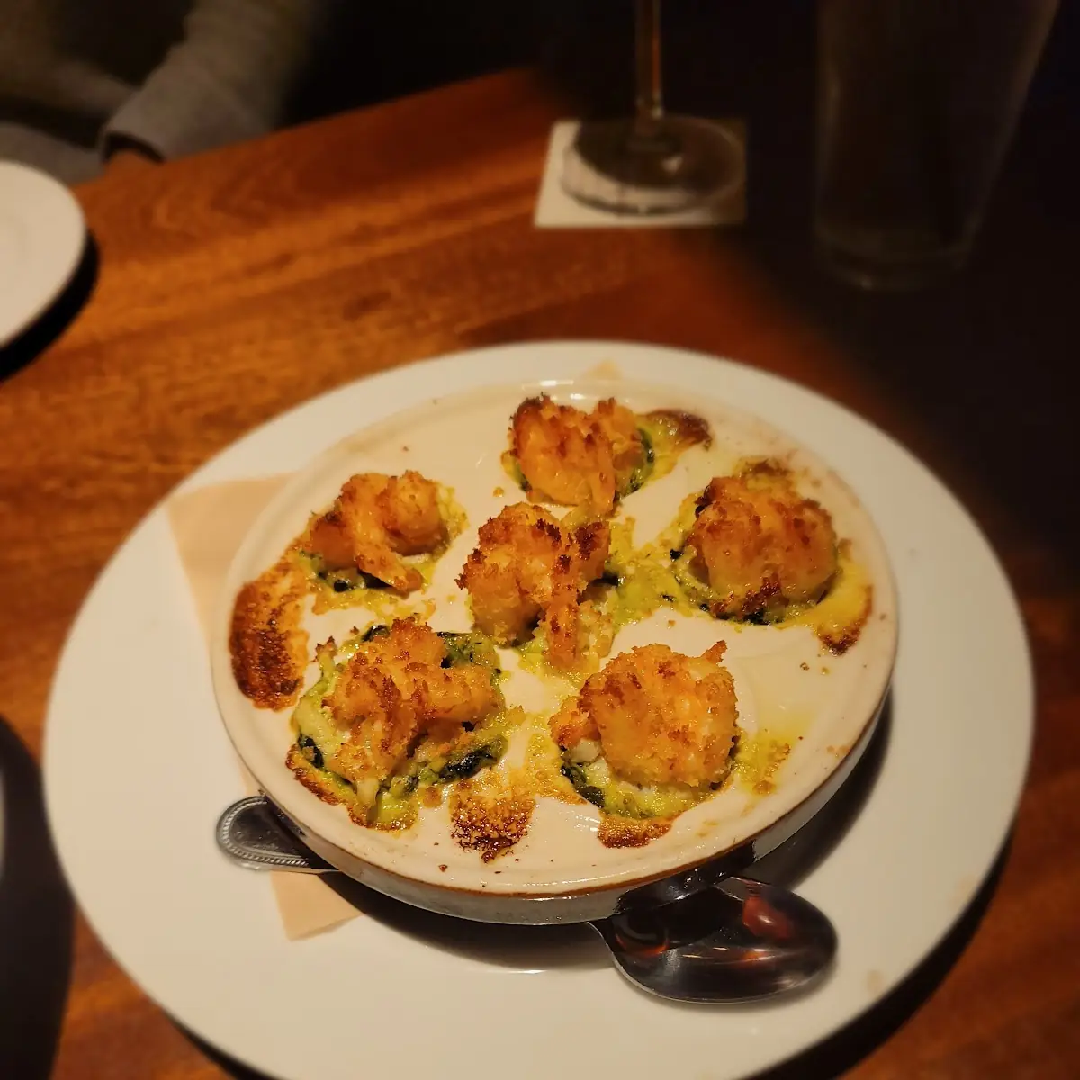 Lump Crab and Shrimp-Stuffed Mushrooms
