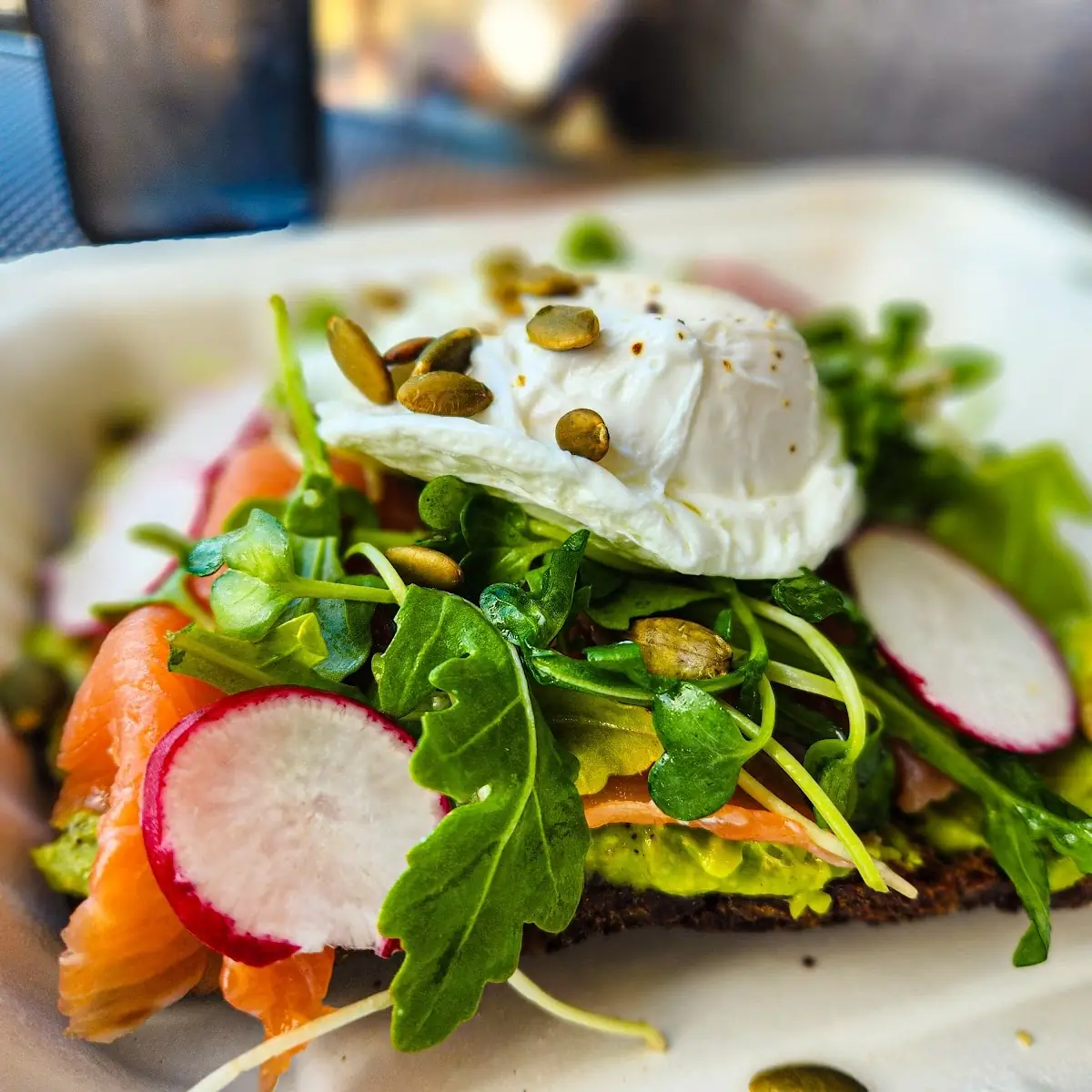 Smoked Salmon Tartine