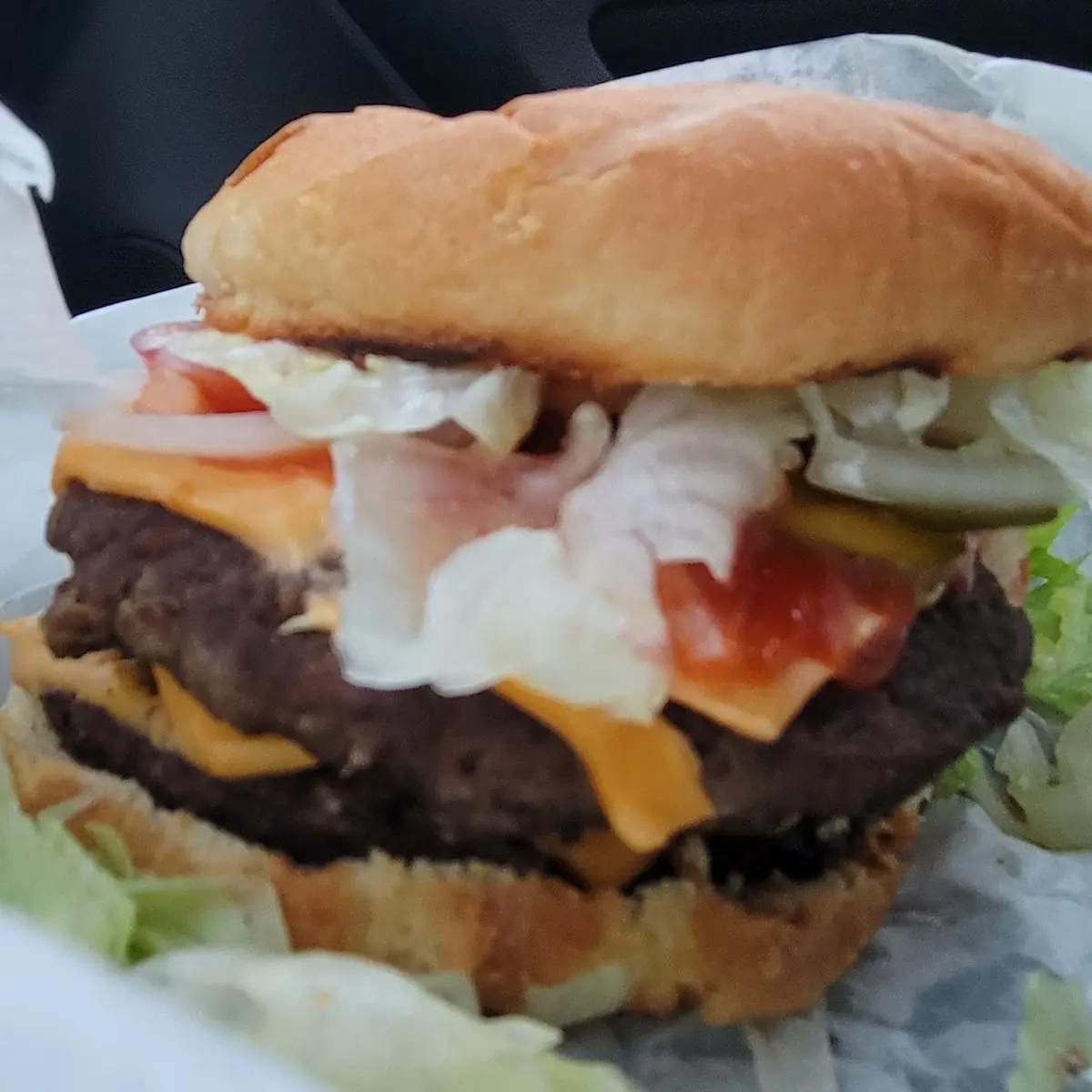Triple Cheeseburger