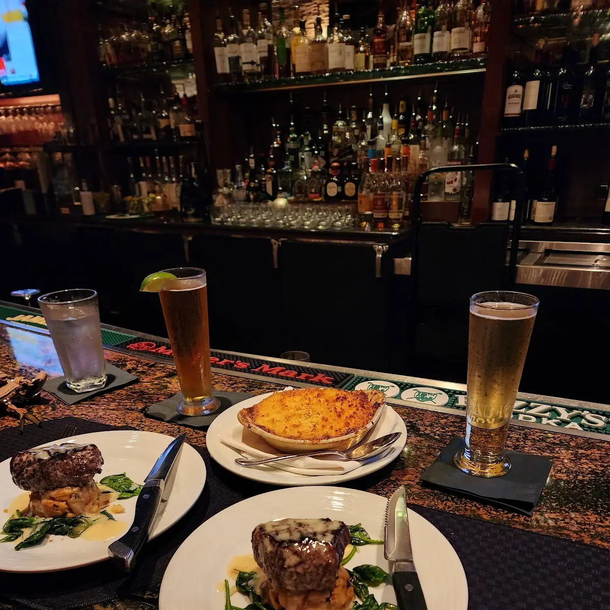 Steak and Crab Cake