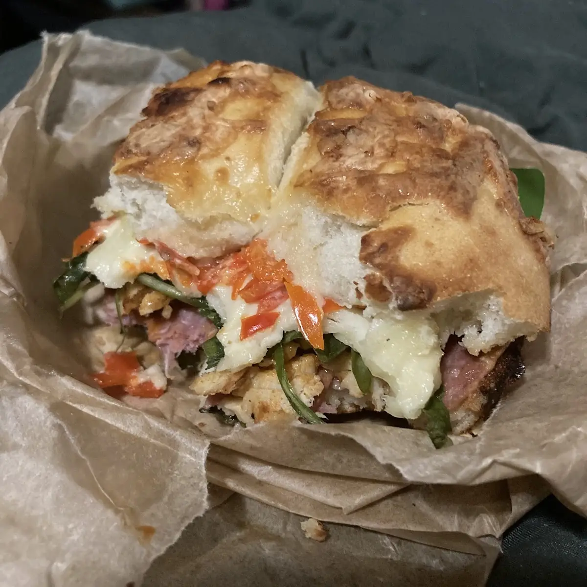 Asiago Bagel Stack