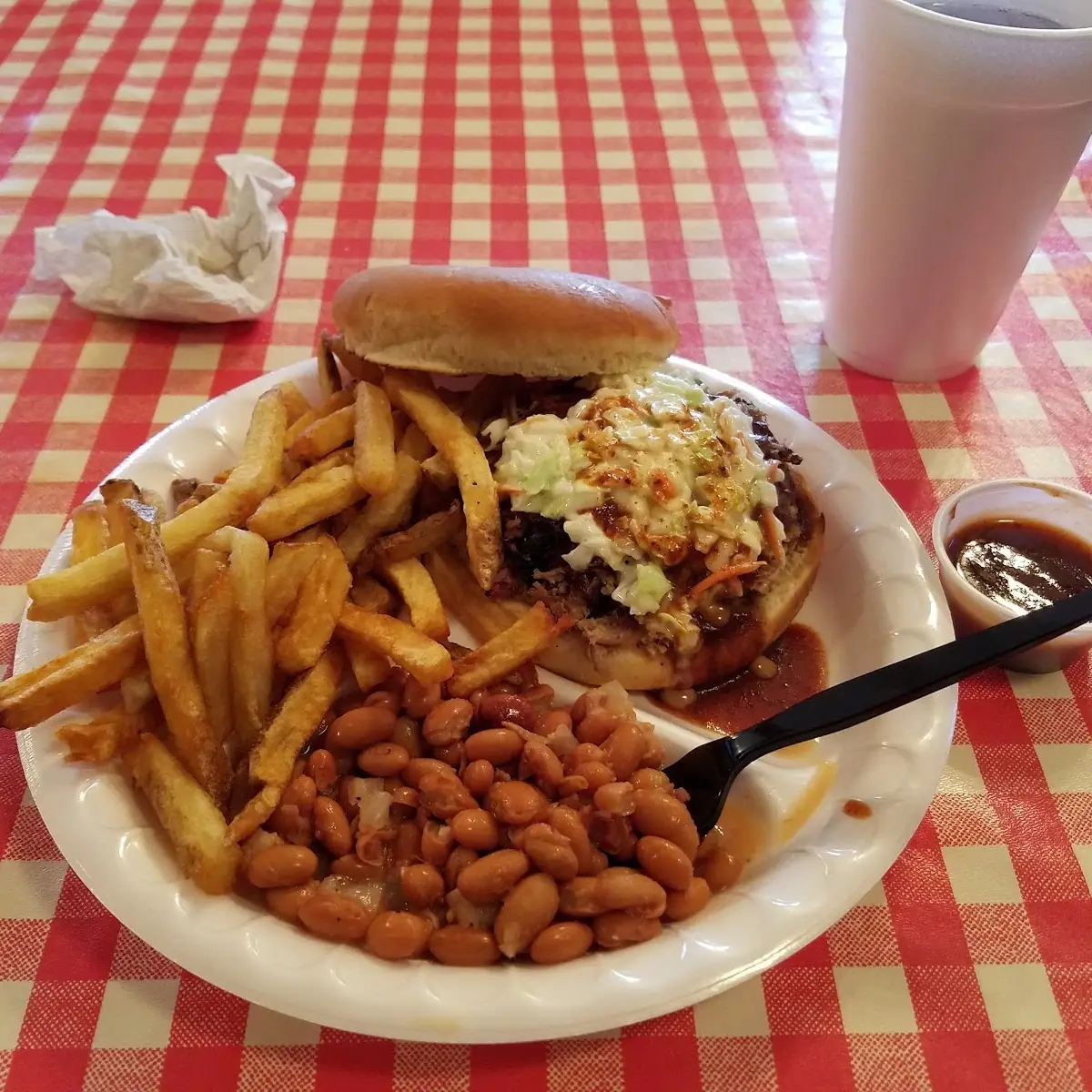 BBQ Dinner Plate
