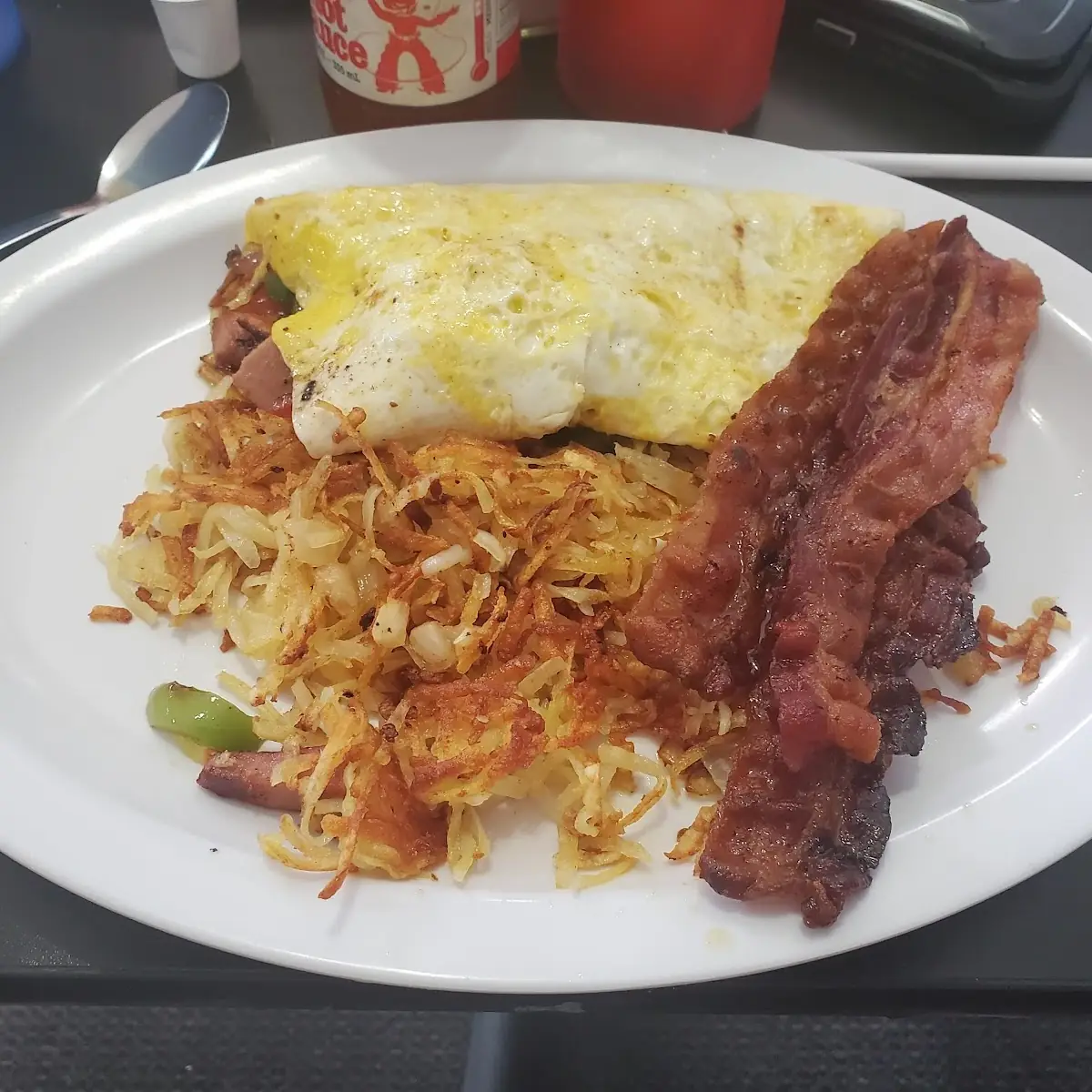 Spam Bologna Omelette