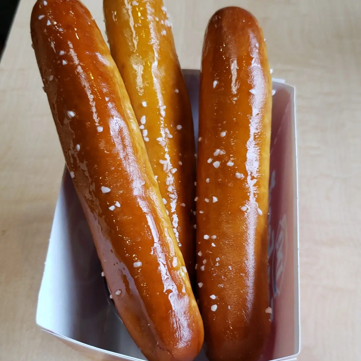 Soft Pretzel Sticks with Zesty Queso