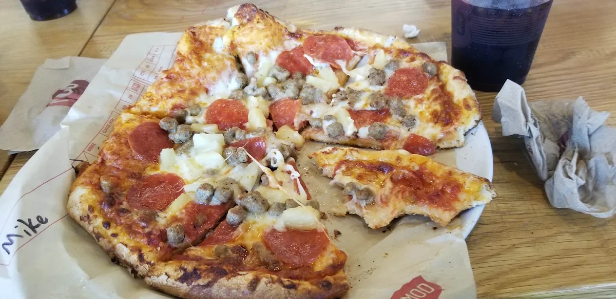 Double Crust Meat Pizza