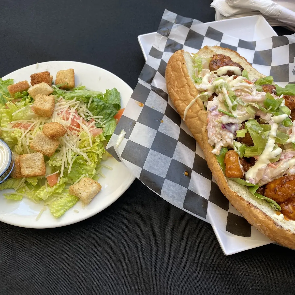Blackened Shrimp PO-Boy