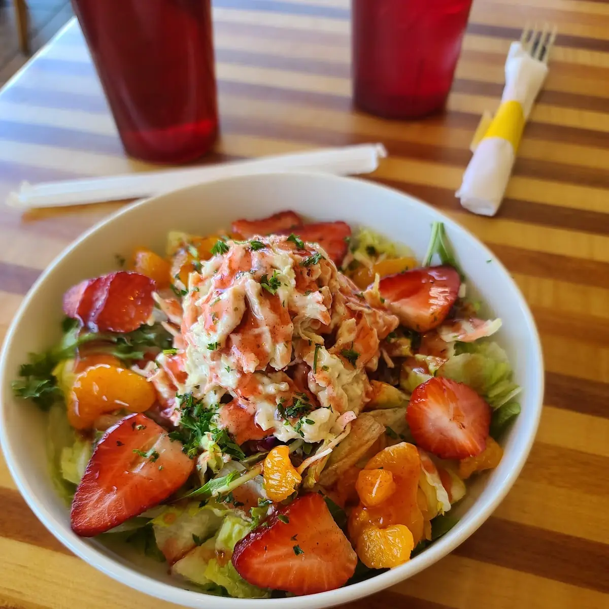 Raspberry Chicken Salad