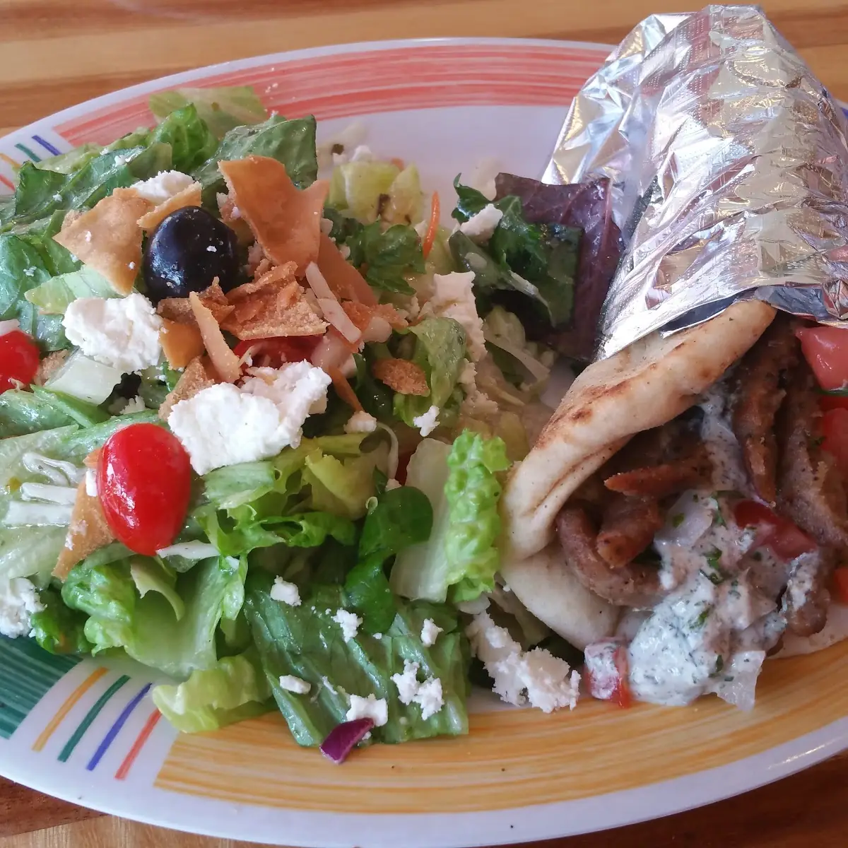 Soup and Fattoush