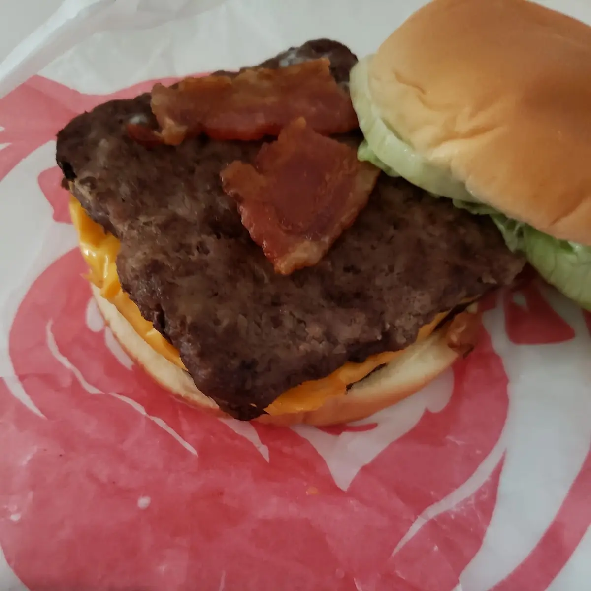 Giant Junior Bacon Cheeseburger