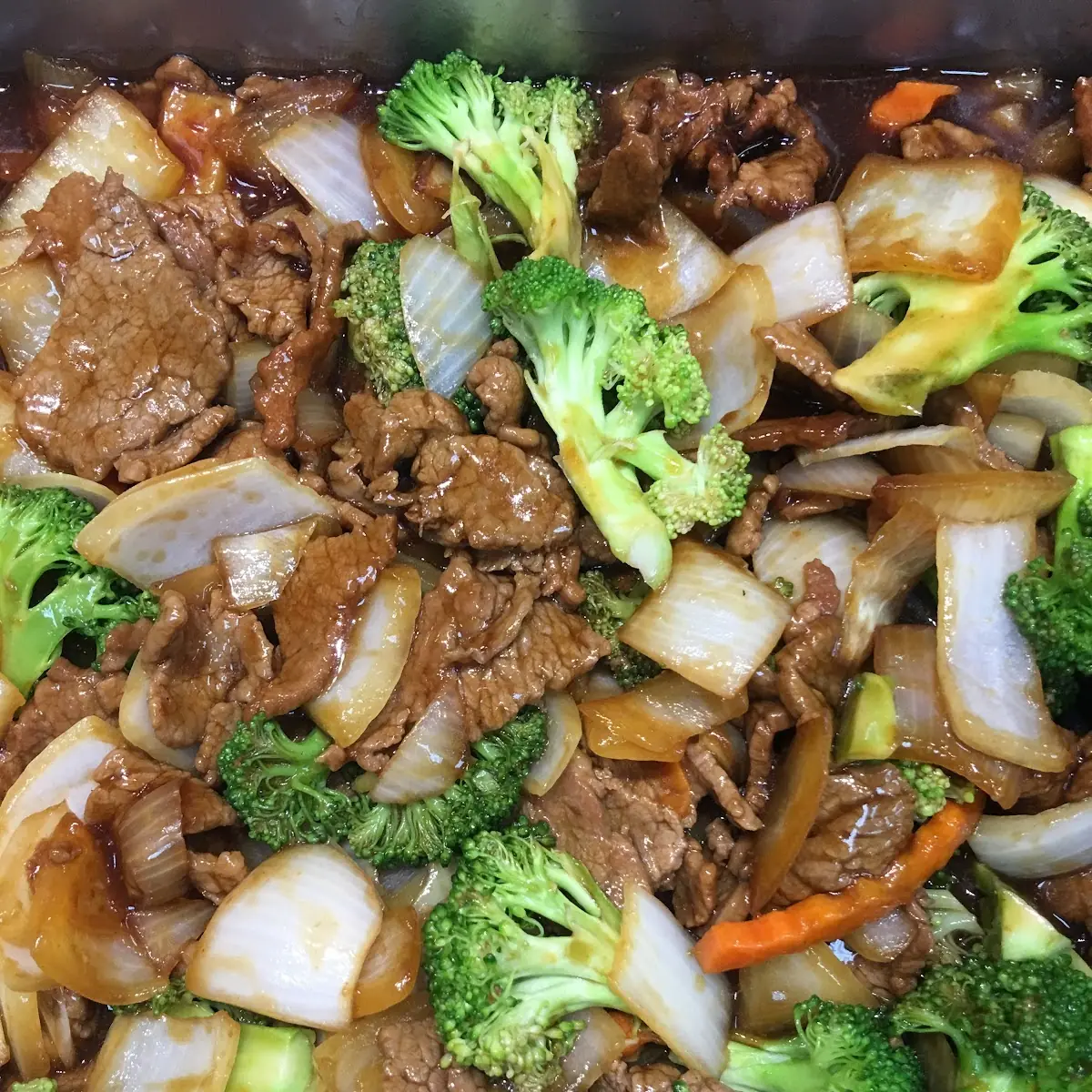 Beef with Broccoli & Fried Rice