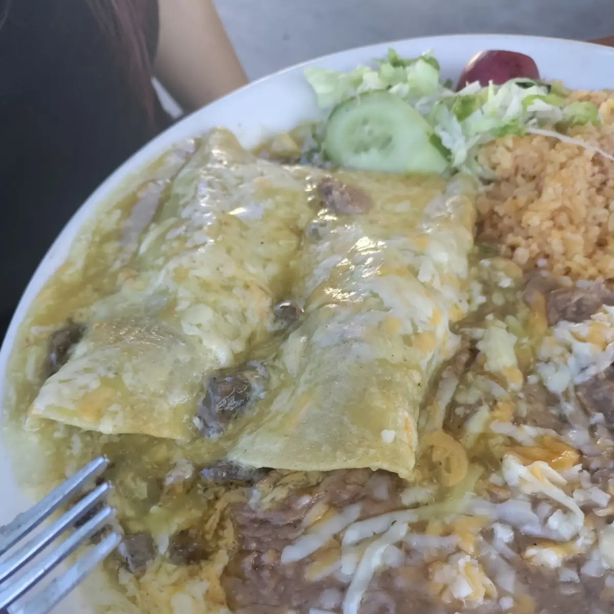 Enchilada Plate