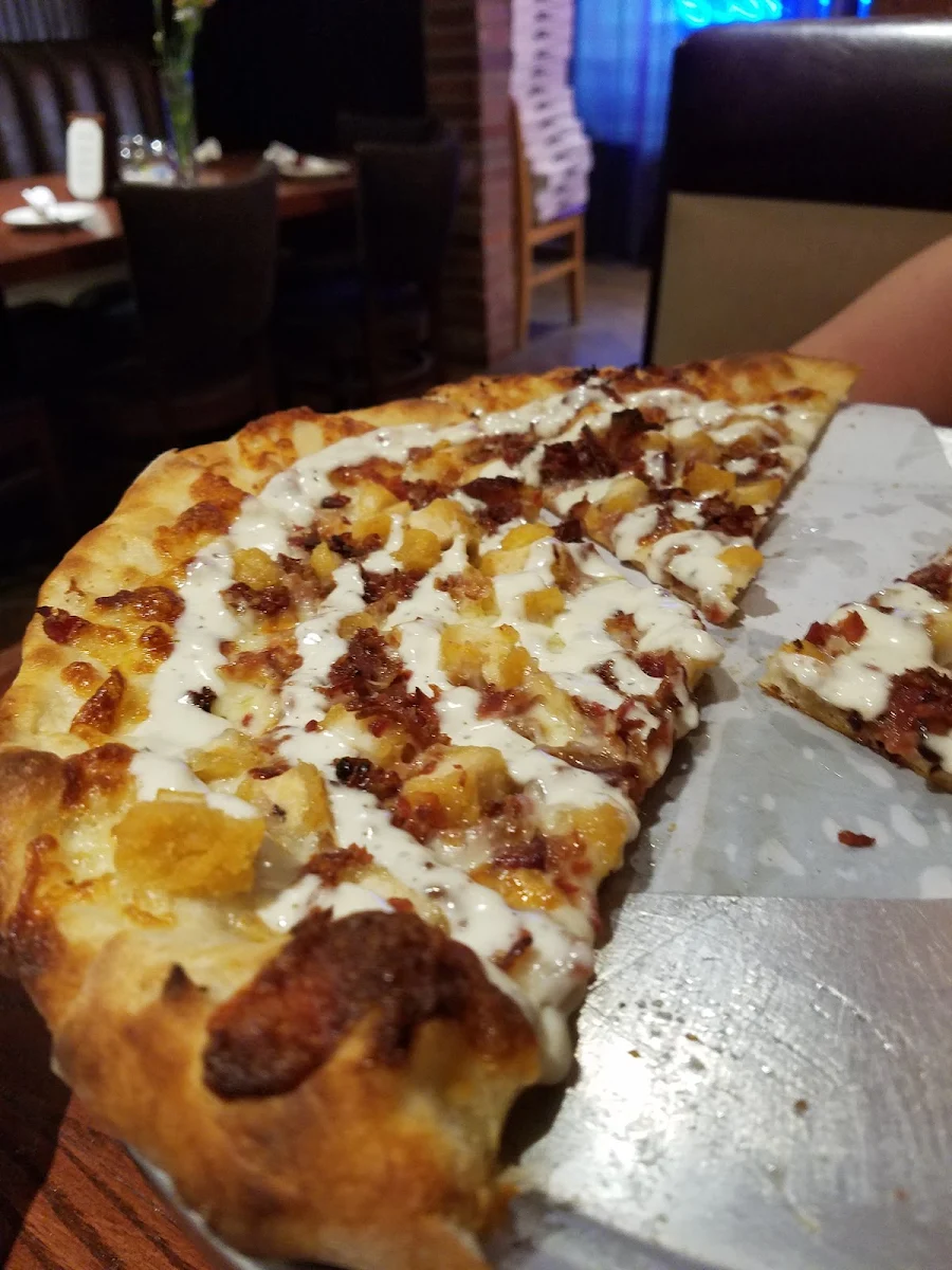 Chicken Bacon Ranch Pizza