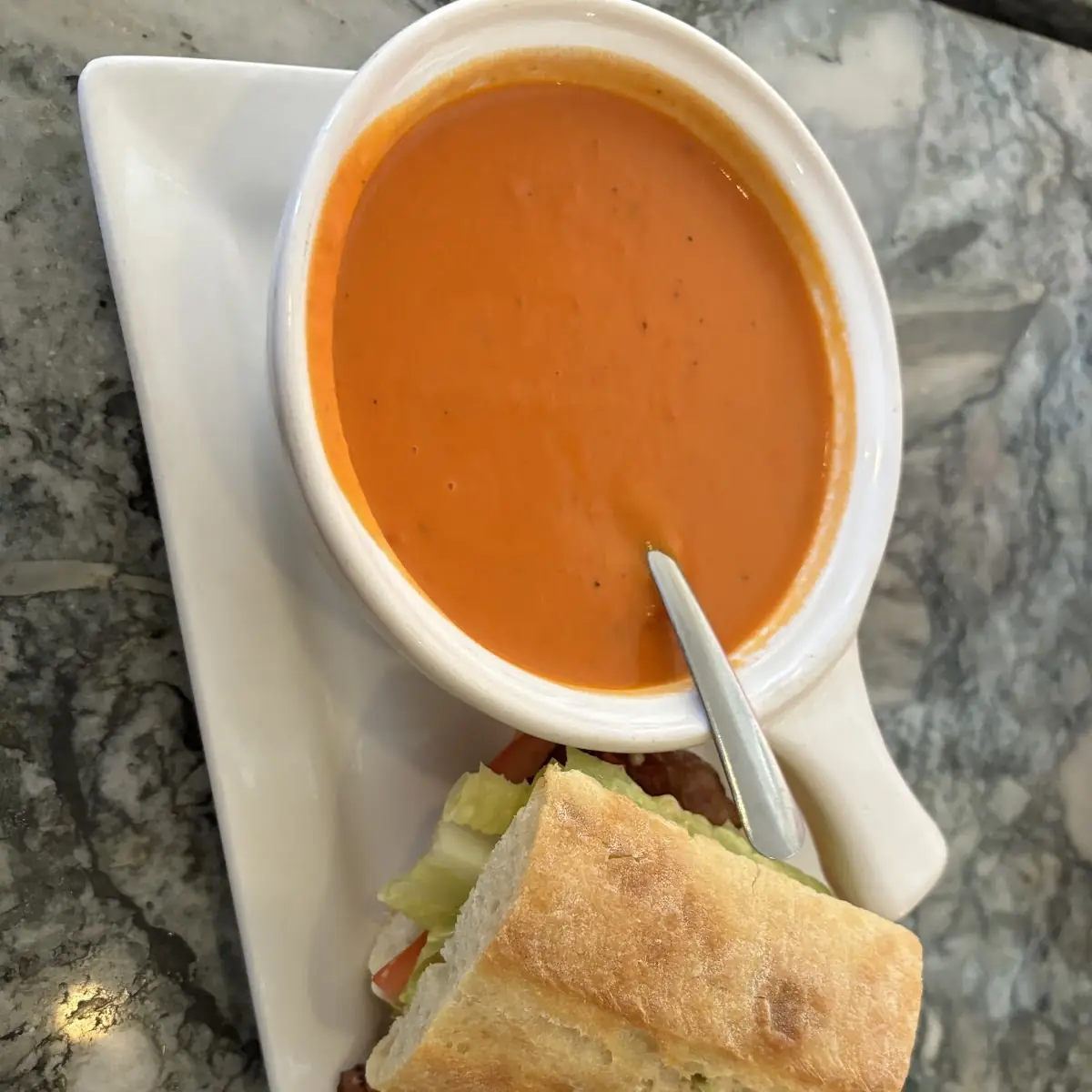 Grilled Cheese and Tomato Bisque After 11