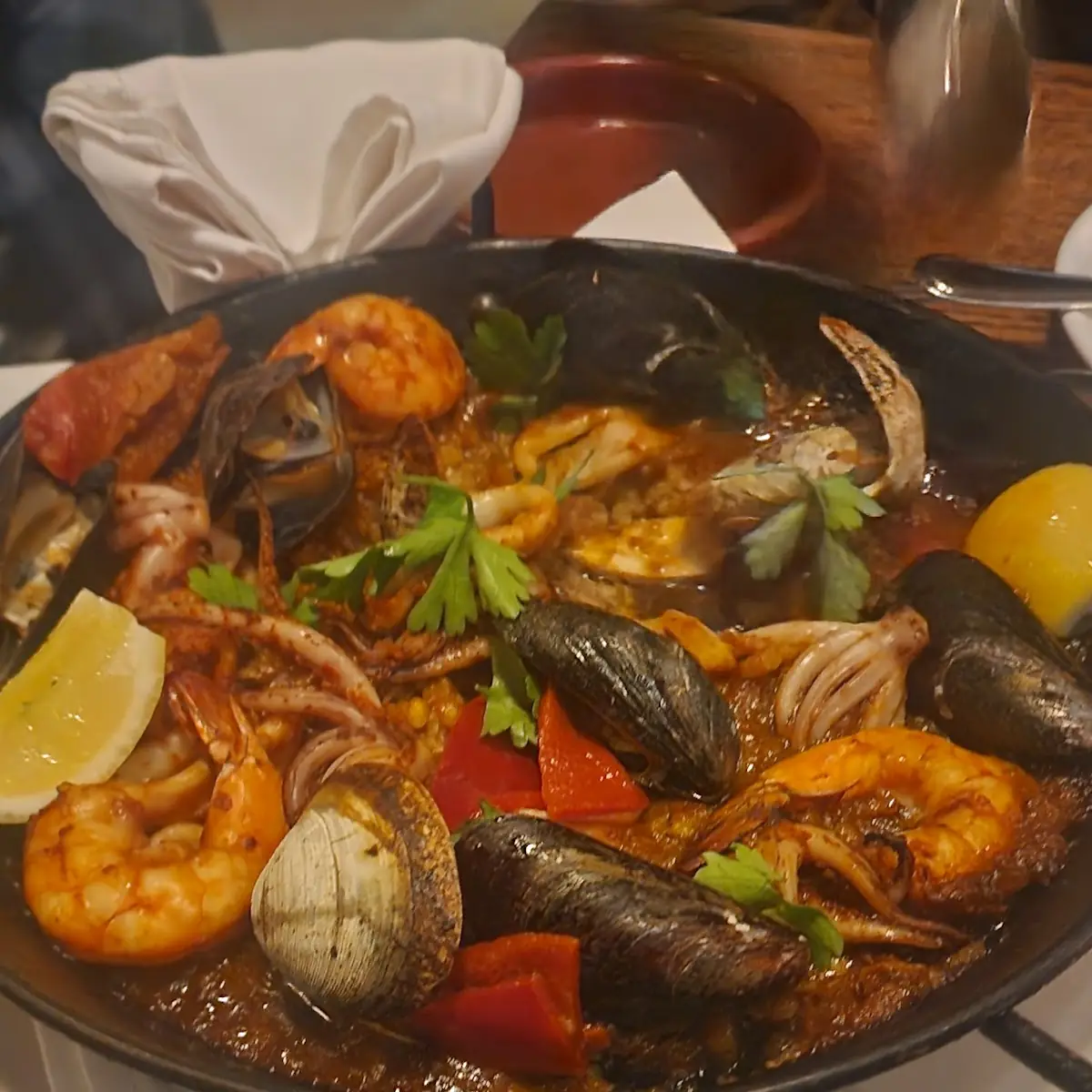 Seafood Paella