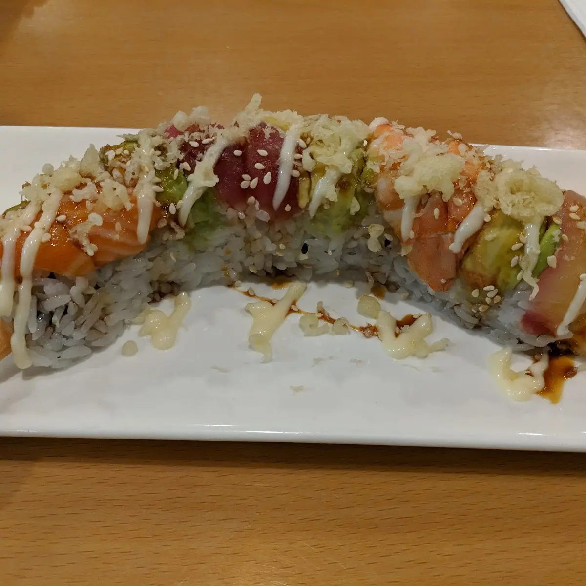 Rainbow Crunchy Roll