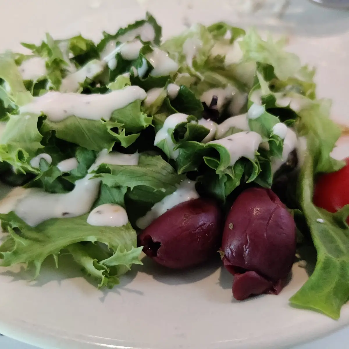 Mixed Green Salad with Feta
