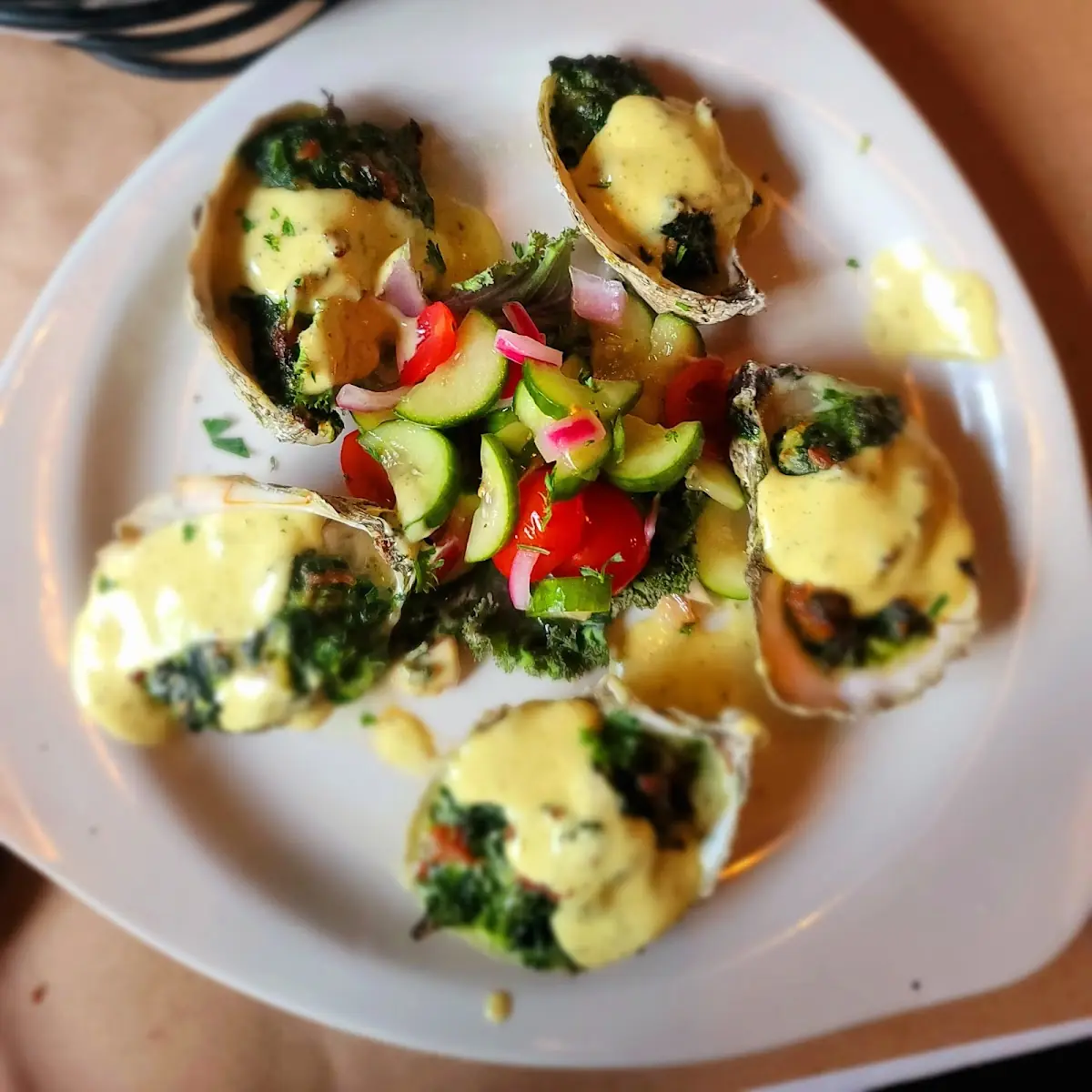 Oysters Rockefeller