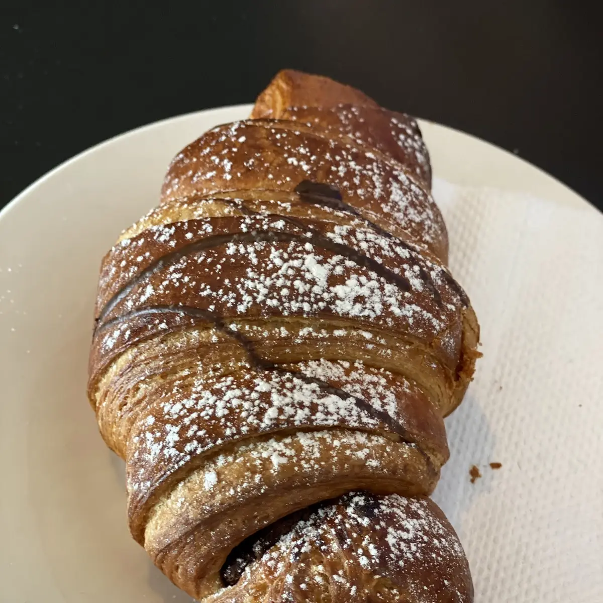 Nutella Chocolate Croissant