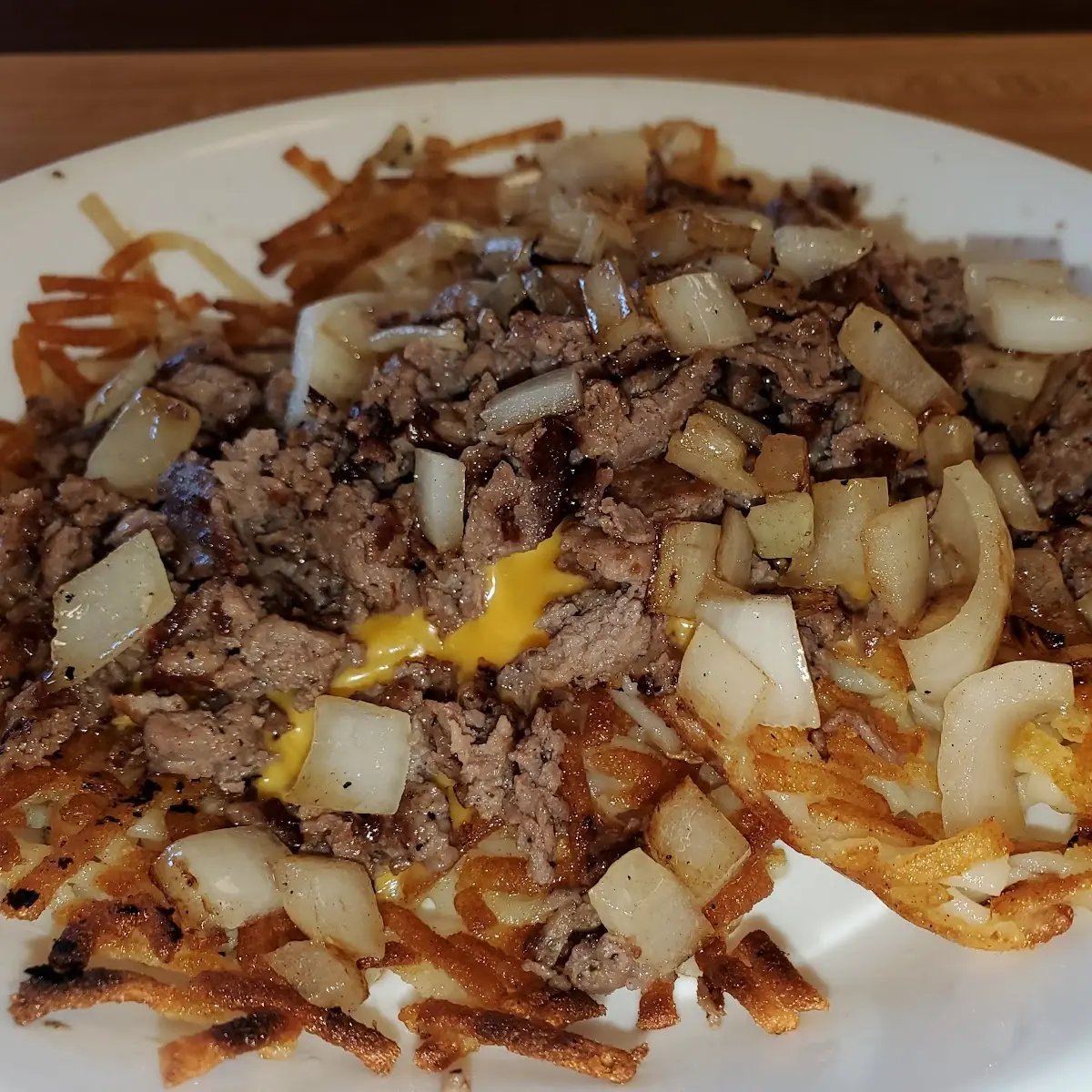 Steak and Hash It Was Horrible