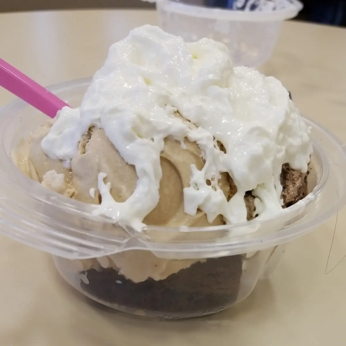 Warm Brownie Sundae
