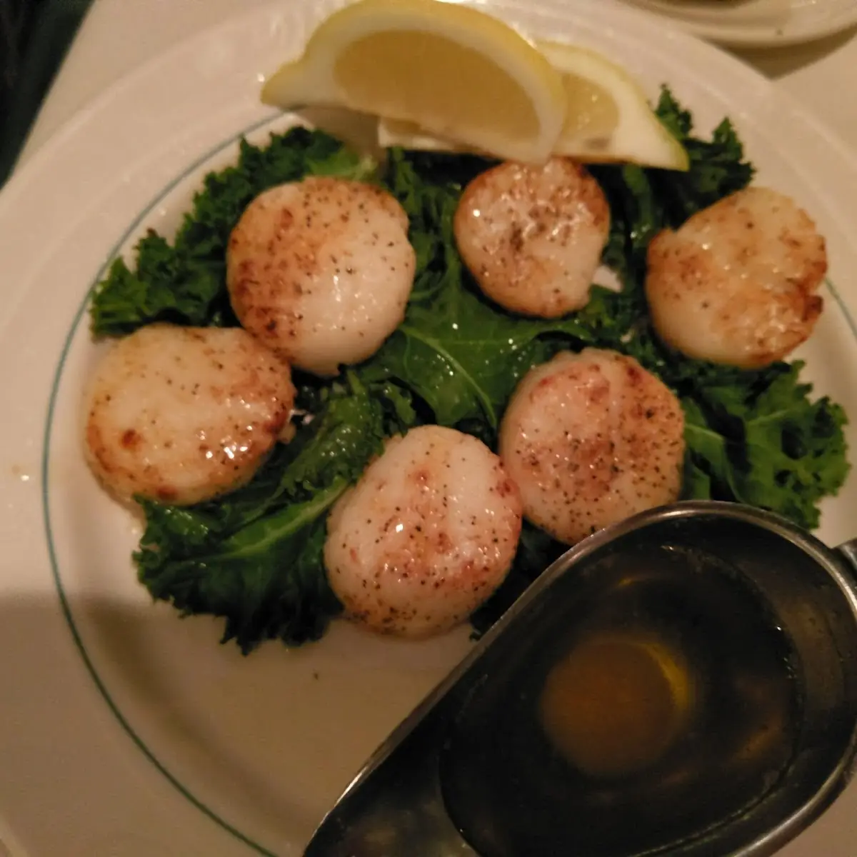 Broiled or Fried Scallops