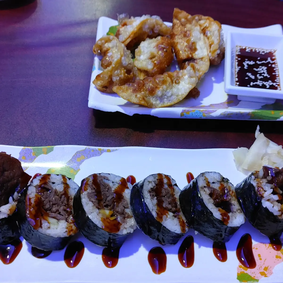 Bulgogi Roll and Gyoza Appetizer