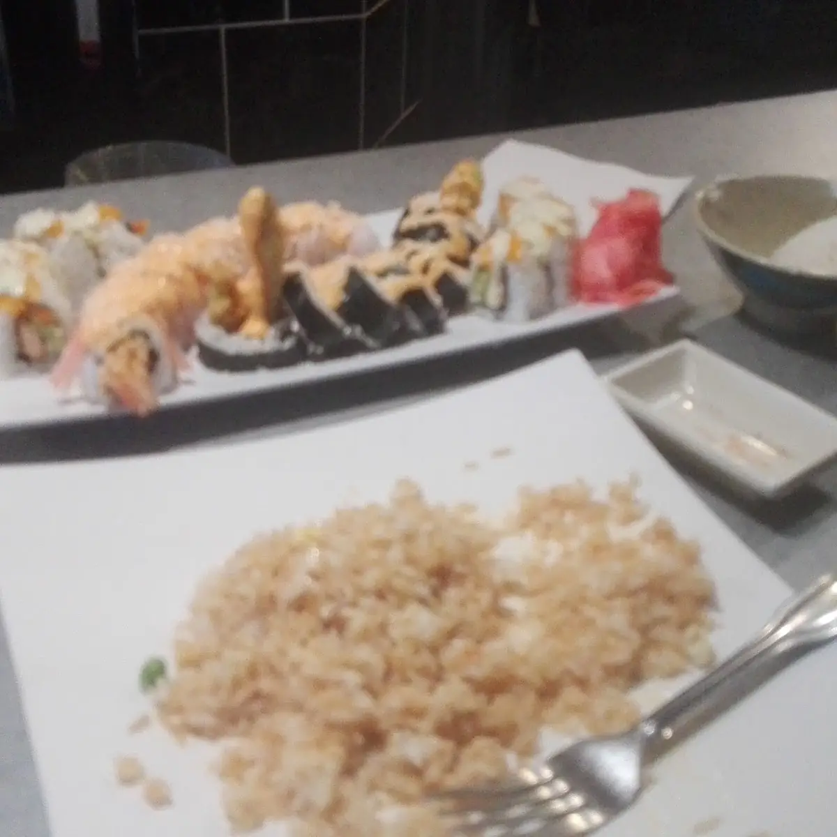 Sushi and Fried Rice