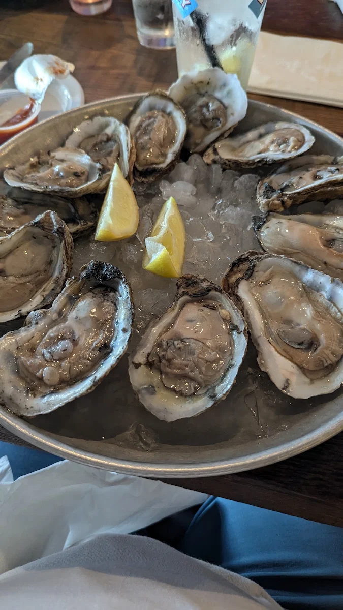 Oysters on the Half Shell Happy Hour