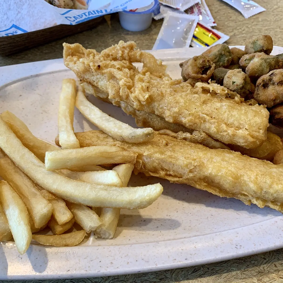 Battered Fish Meal