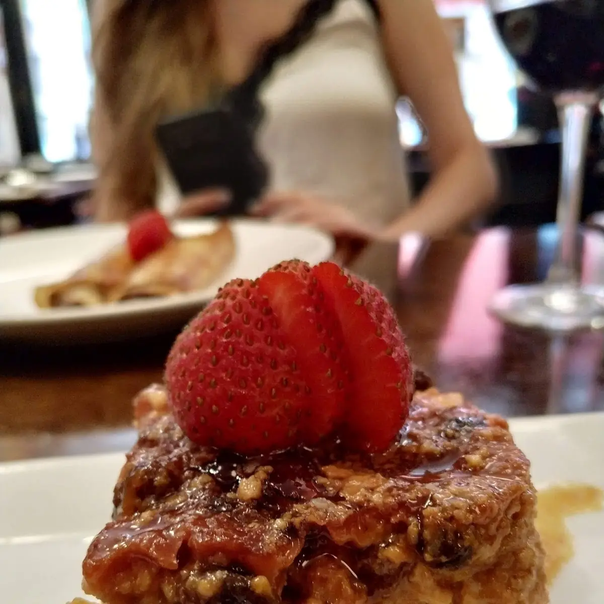 Budin De Pan Bread Pudding with Raisins and Caramel
