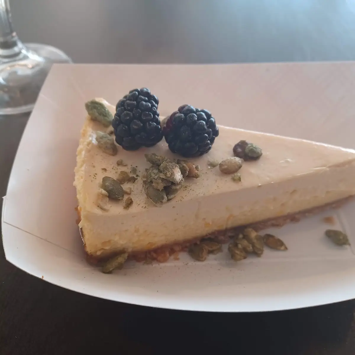 Mango Habanero Cheesecake