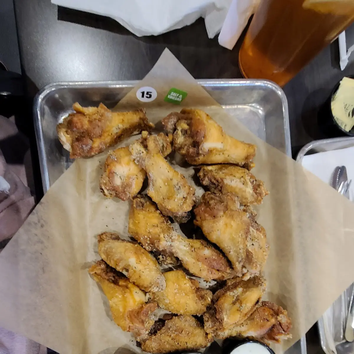 Salt & Vinegar Wings