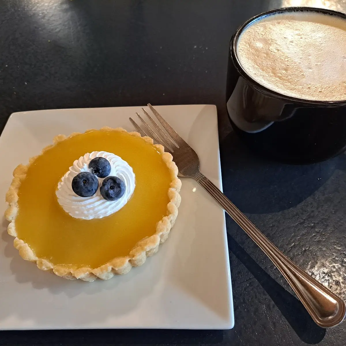 Lemon Tart and Coffee