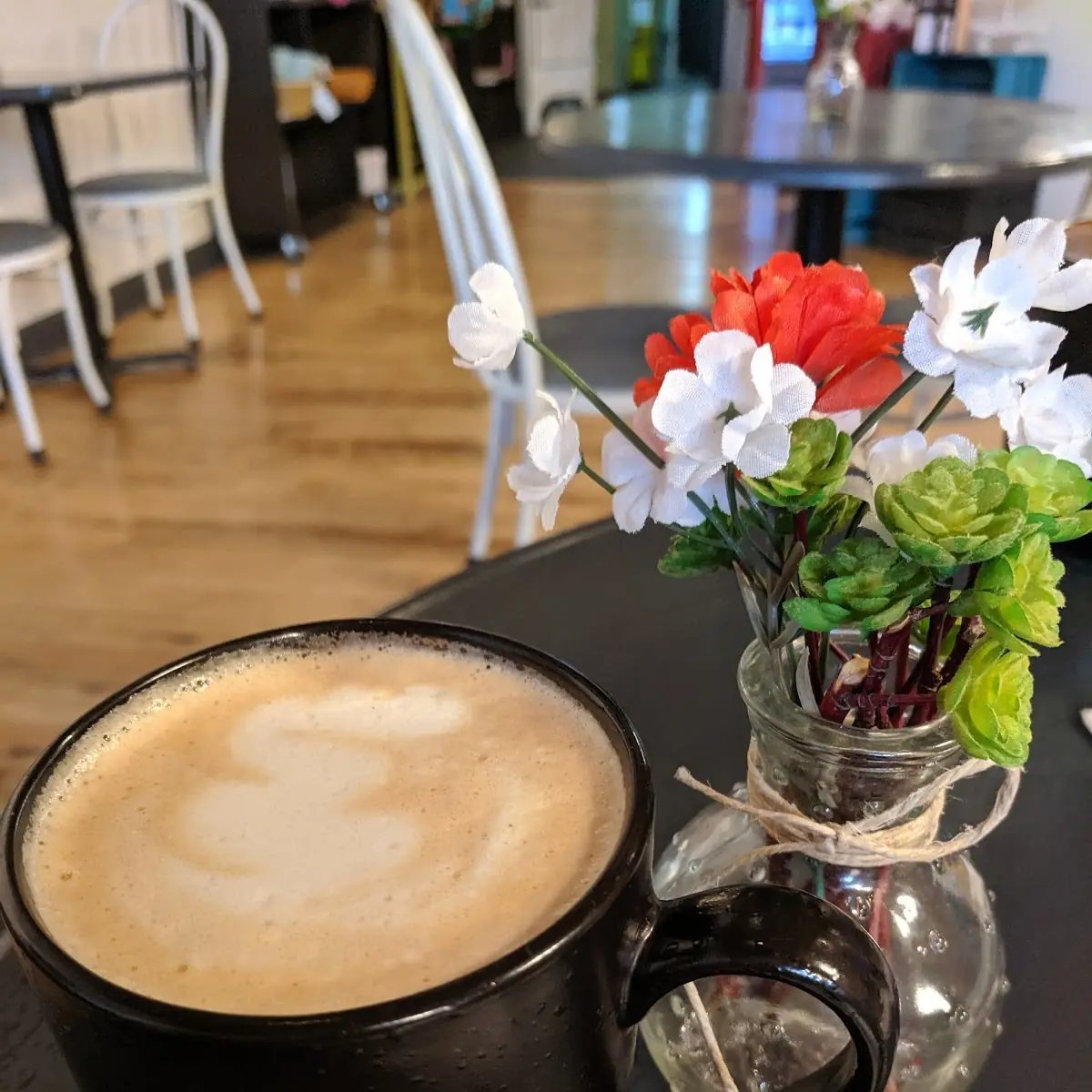 White Chocolate Raspberry Latte