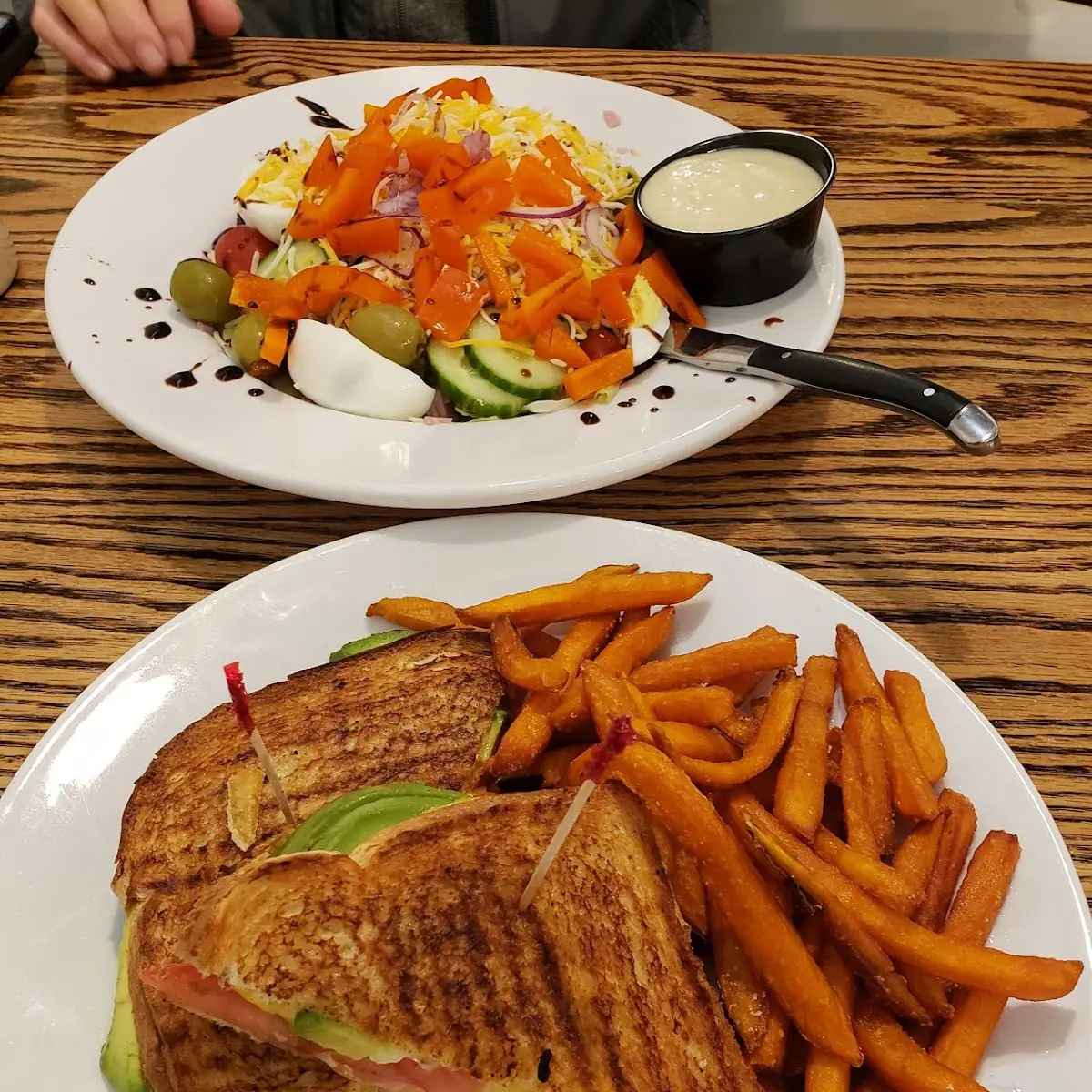 Grilled Cheese with Tomato and Avocado