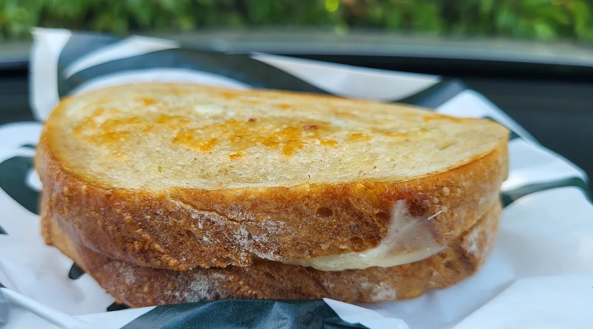 Crispy Grilled Cheese on Sourdough