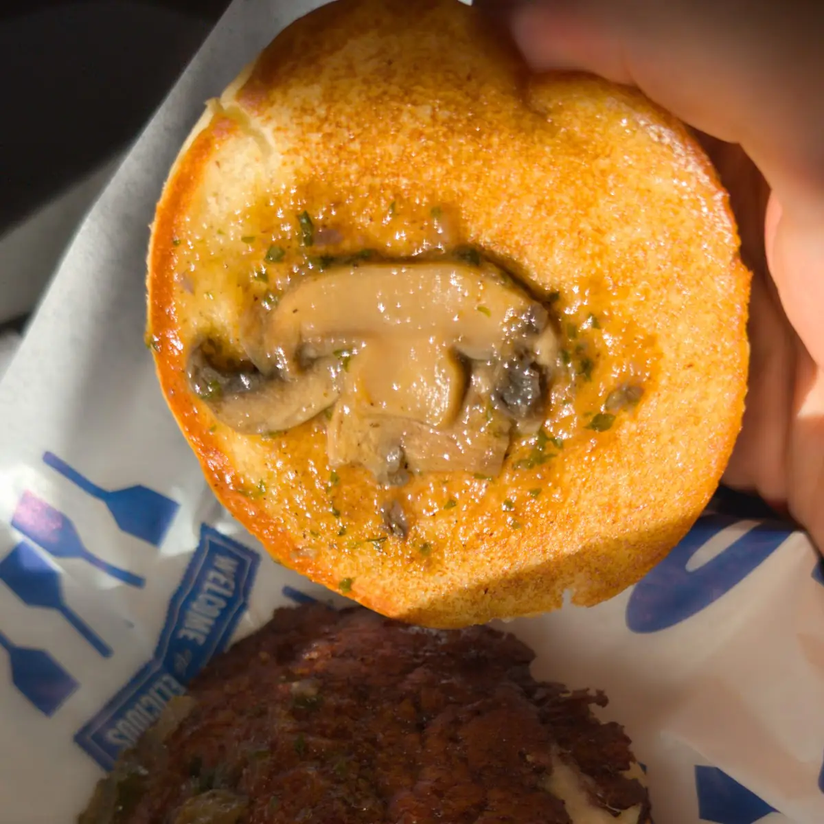 Swiss Mushroom Burger