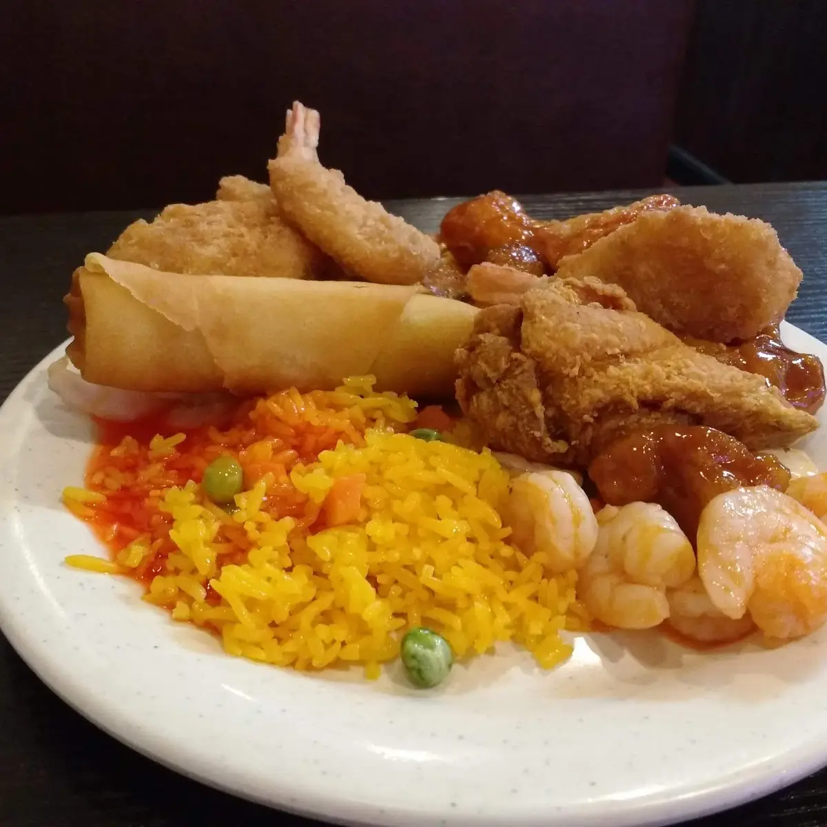 Shrimp Chicken Rice Spring Roll